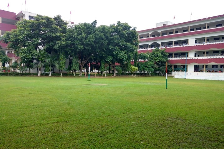 Bharat Public Senior Secondary School-Campus-View with playground