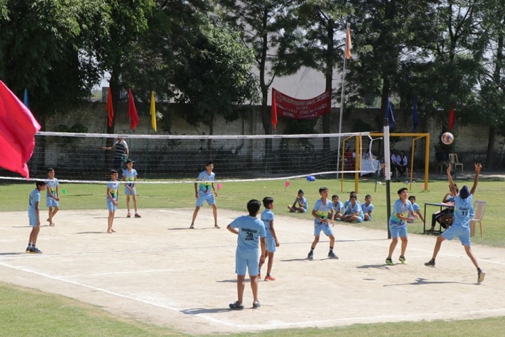 Brahmanand Public School-Sports vollyball
