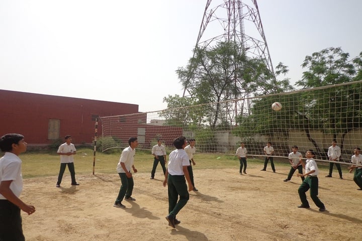 C R Public School-Volley Ball Court