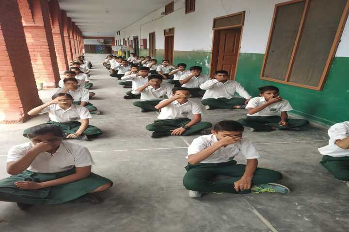 C R Public School-Yoga