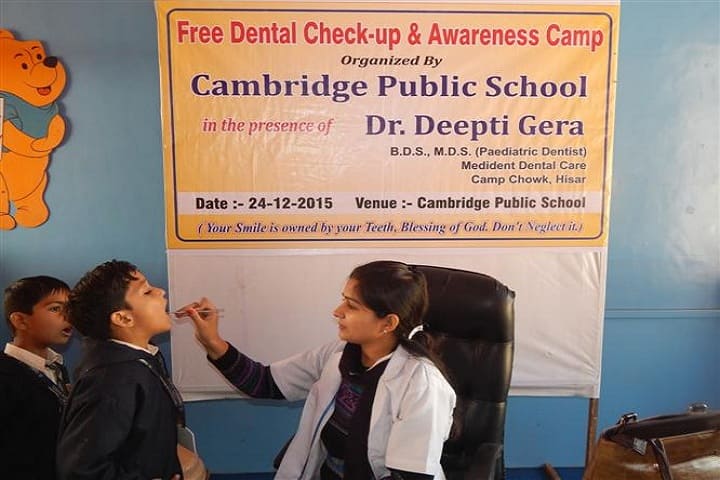 Cambridge Public School-Medical Facility