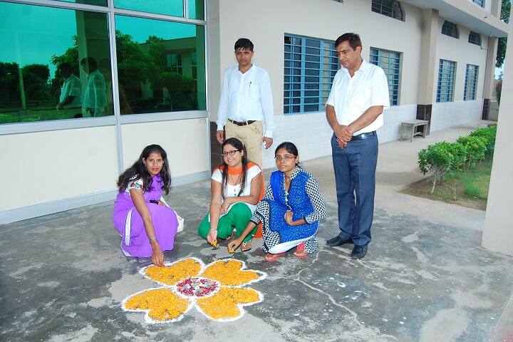 Chaudhary Chainsukh Senior Secondary School-Rangoli