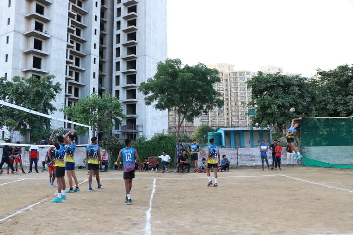 Colonels Public School-Volley Ball Court
