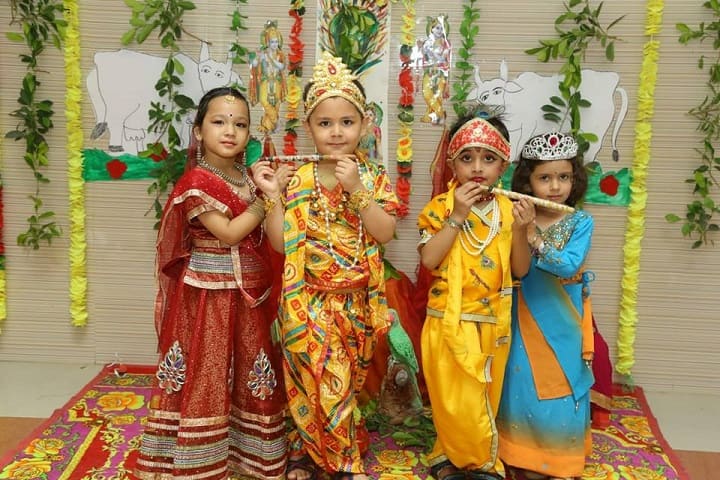D A V Centenary Public School-Janmastami