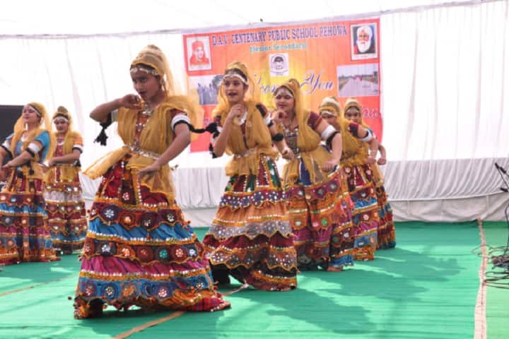 D A V Centenary Public School-Dance