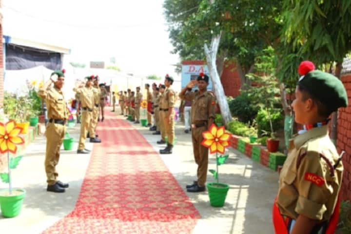 D A V Centenary Public School-NCC