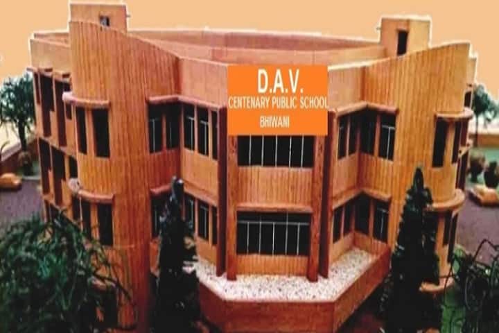 D A V Centenary Public School-School building