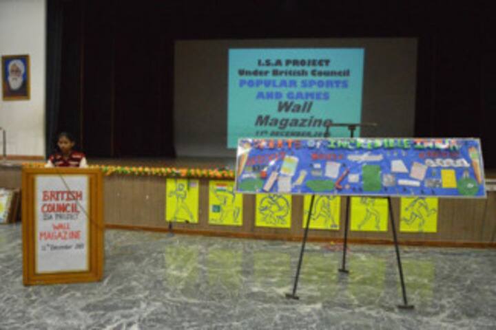 DAV Public School-Wall Magazine