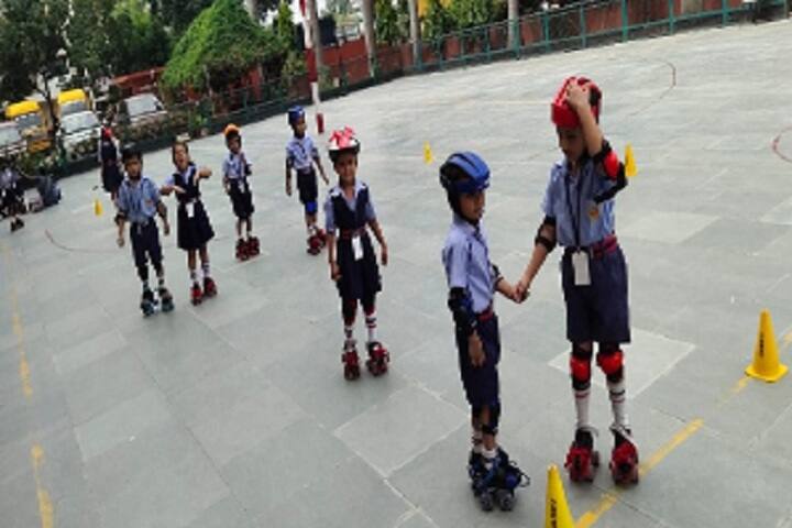 D C Model Senior Secondary School-skating