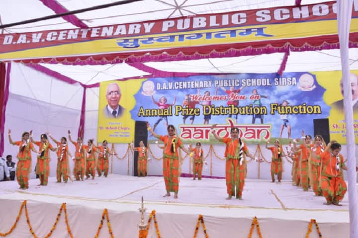 Dav Centenary Public School Sirsa-Group Dances