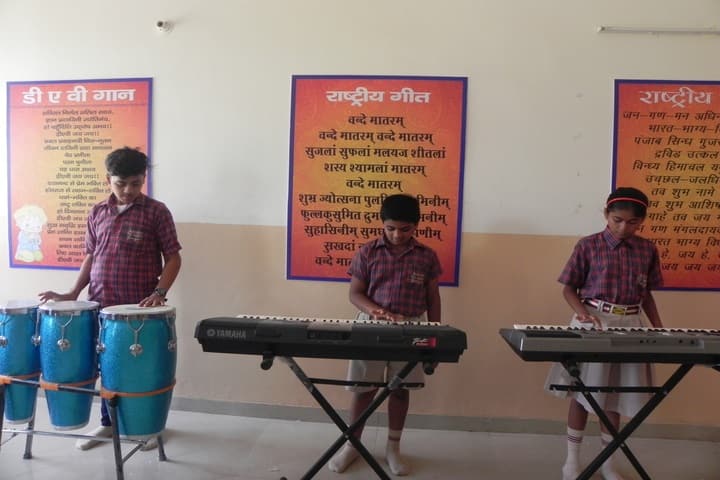 Dav Police Public School-Music Room