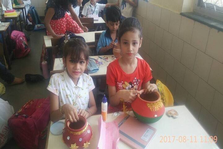 Delhi Public School-Pot Decoration