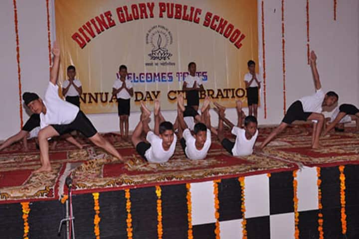 Divine Glory Public School-Yoga day