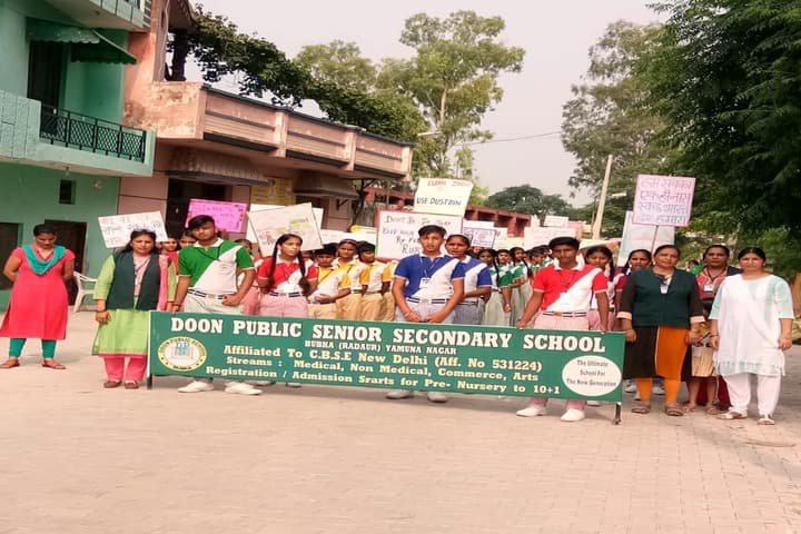Doon Public Senior Secondary School-Fortnight Cleanness Drive