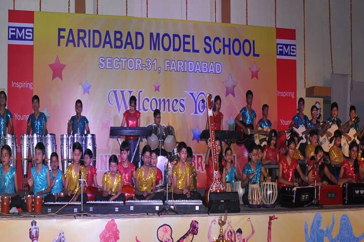 Faridabad Model School-Music