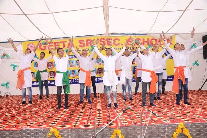 Geeta Senior Secondary School-Events programme