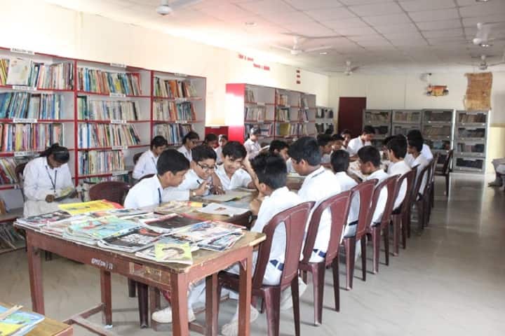 Golaya Progressive Public School-Library with reading room