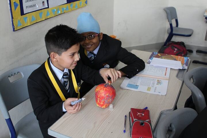 Grand Columbus International School-Pot Painting
