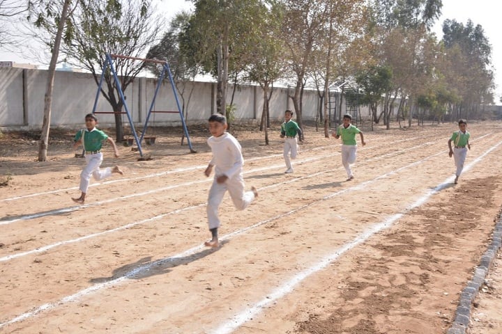 Grv Model School-Sports running