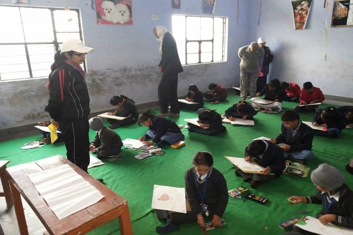 Gulab Public School-Drawing Competition