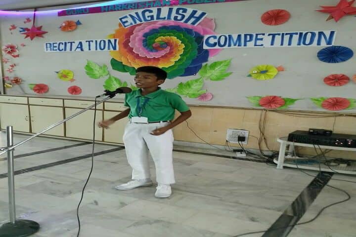 Guru Harkrishan Public School-Recitation Competiton