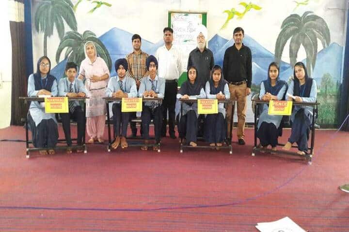 Guru Nanak Dev Academy-Debate Competition