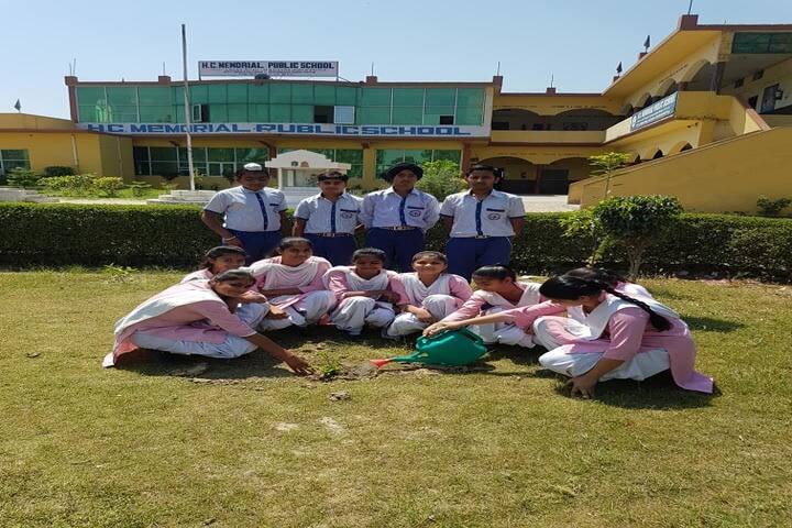 H C Memorial Public School-Tree Plantation