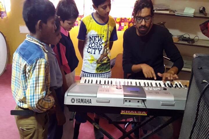 Hare Krishna International Senior Secondary School-Music Room