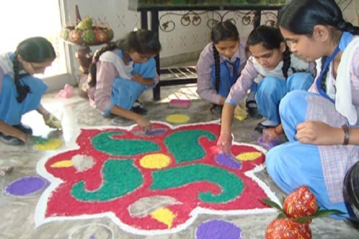 Hari Om Shiv Om Public School-Rangoli