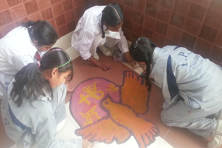 Indian Public School-Rangoli