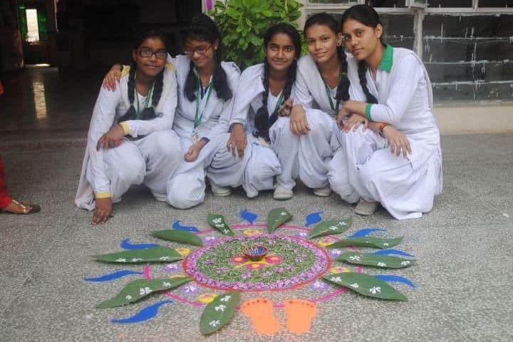 J J School Of Education-Rangoli Activity