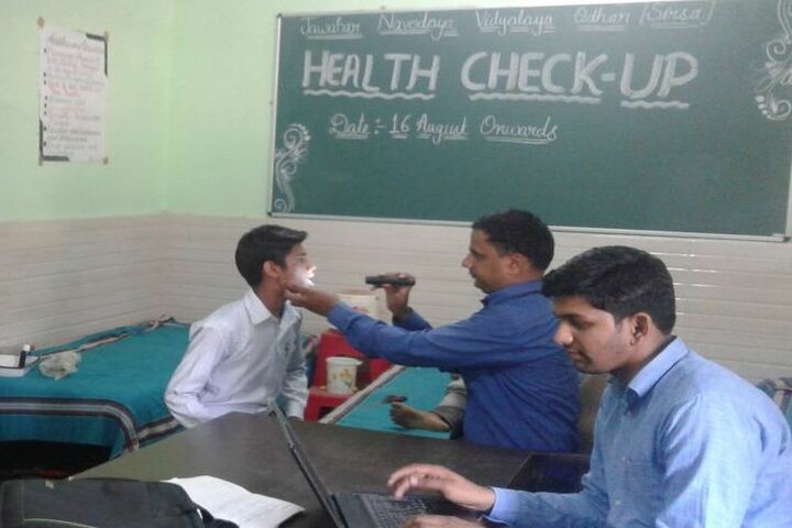 Jawahar Navodaya Vidyalaya-Health Checkup