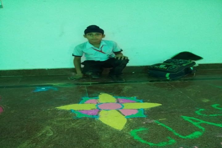 Jk International School-Rangoli