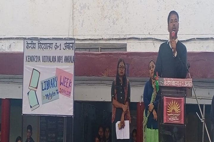 Kendriya Vidyalaya No 1-Library Week