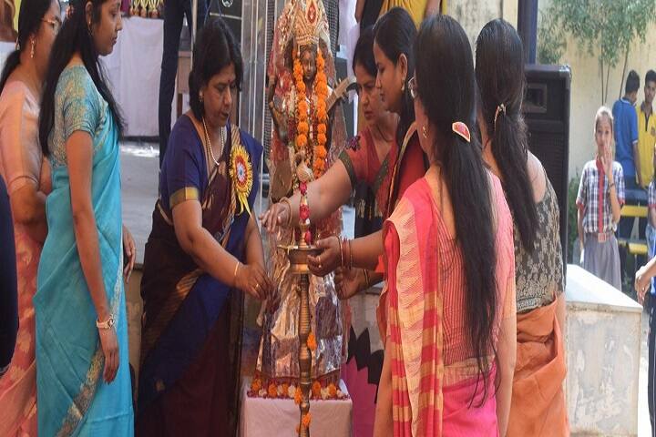 Kendriya Vidyalaya No 2-Lighting The Lamp