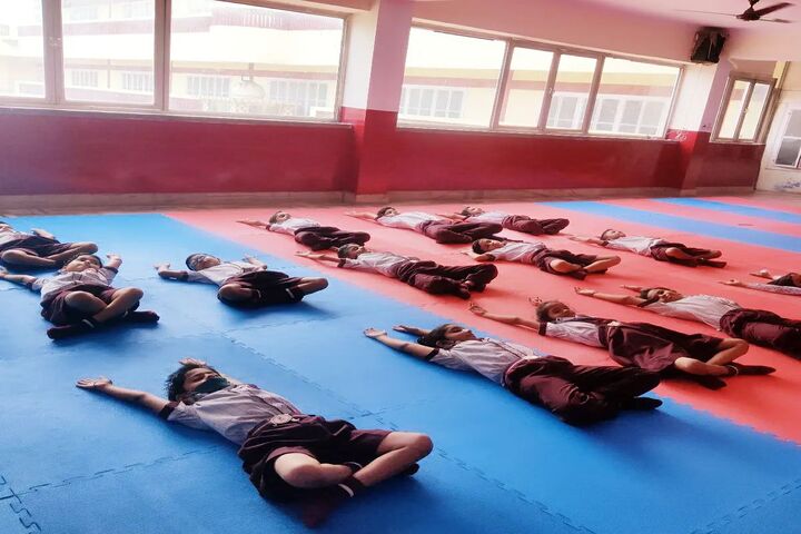 M S Saraswati Senior Secondary School-Yoga Classes