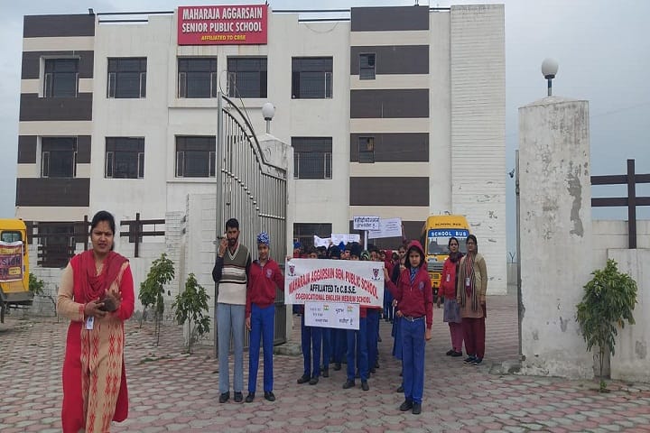 Maharaja Aggarsain Senior Public School-Entrance