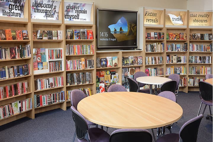 Mahendra Model School-Library