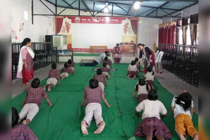 Major R.N Kapoor Dav Public Senior Secondary School- Yoga