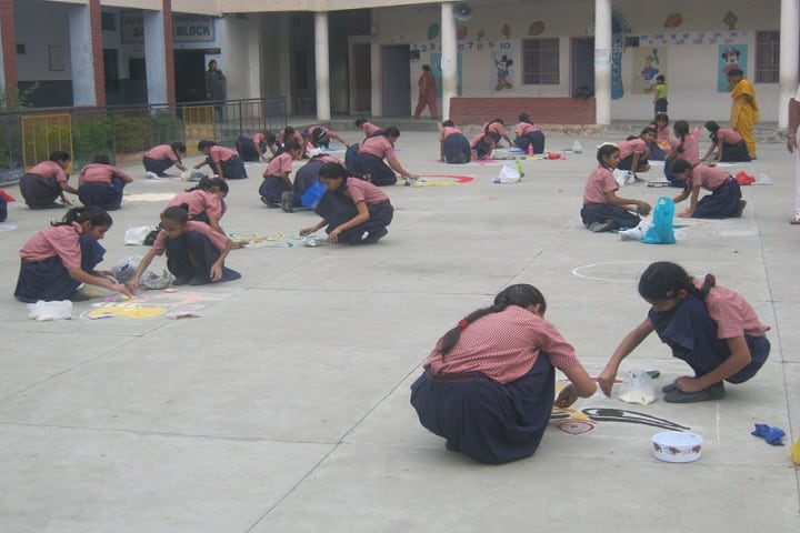 Mata Rukmani Rai Arya Girls Secondary School-Others rangoli