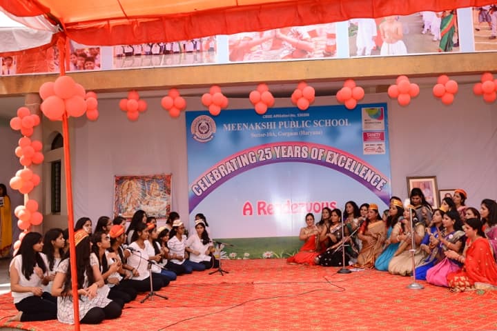 Meenakshi Public School-Celebrations