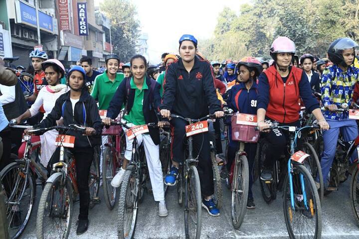Model School Rohtak-Cyclothon