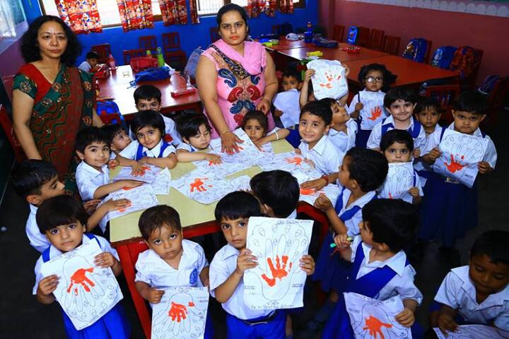 Model School Rohtak-Painting