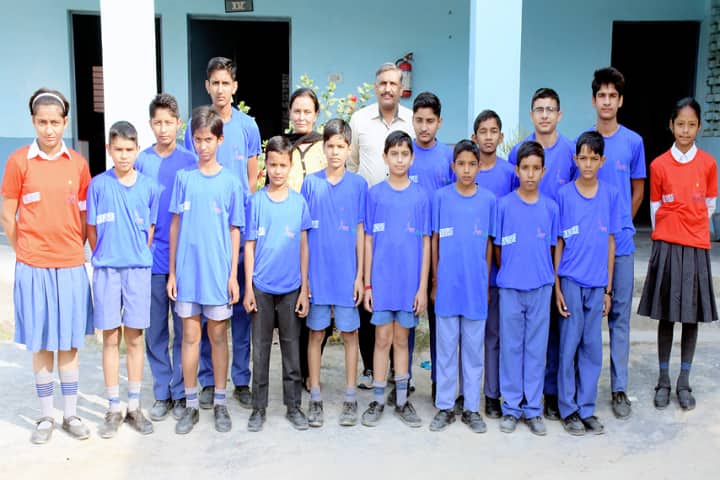 Model School Kalanaur-Marathon Participants