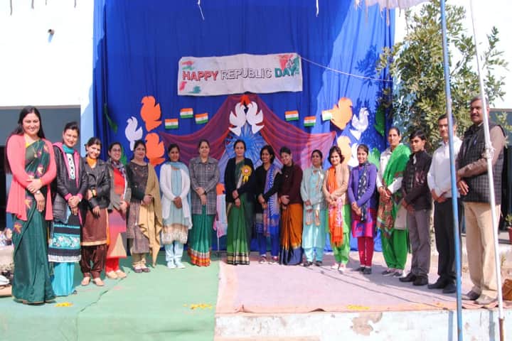 Model School Kalanaur-Republic Day Celebration