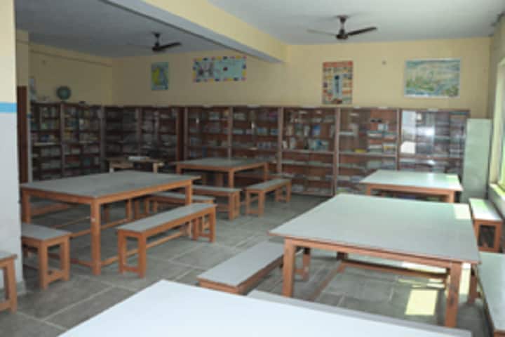 Mrcr Public School-Library with reading room