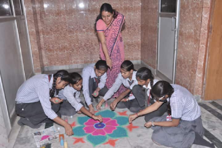Navodya Vidya Niketan Senior Secondary School-Rangoli