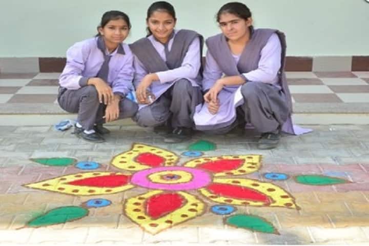 Nivedita Senior Secondary School-Rangoli