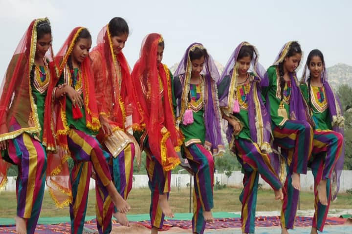 Oasis International School-Group Dance