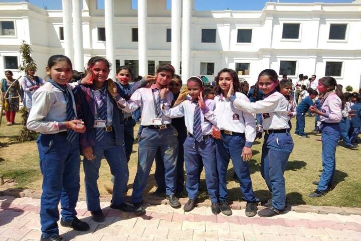 Paramount Senior Secondary School-Holi celebration